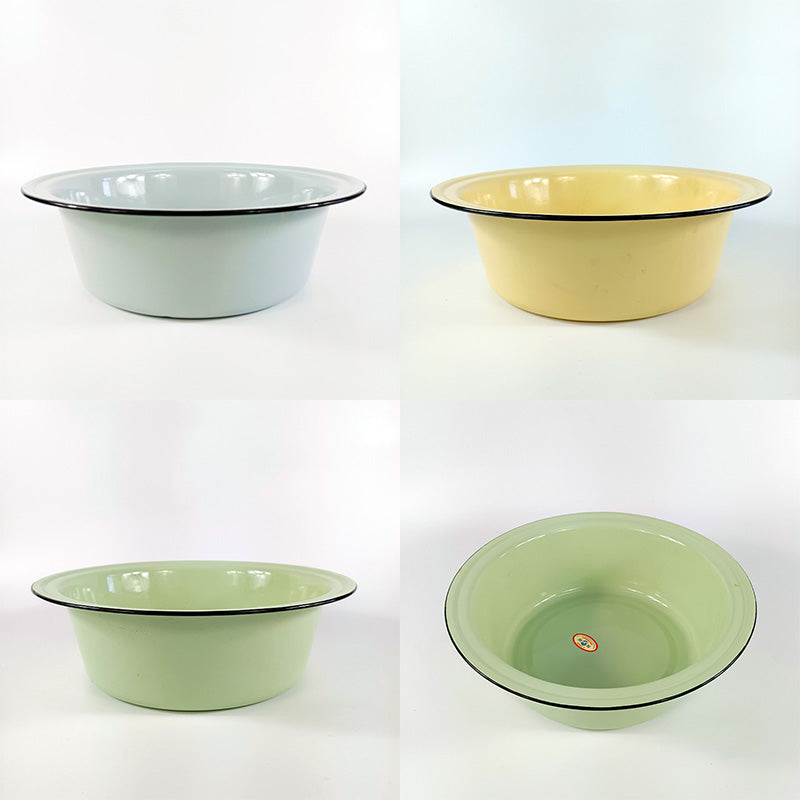 Enamel Large Wash Basin/Salad Bowl 30cm